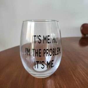 Taylor Swift Stemless Wine Glass